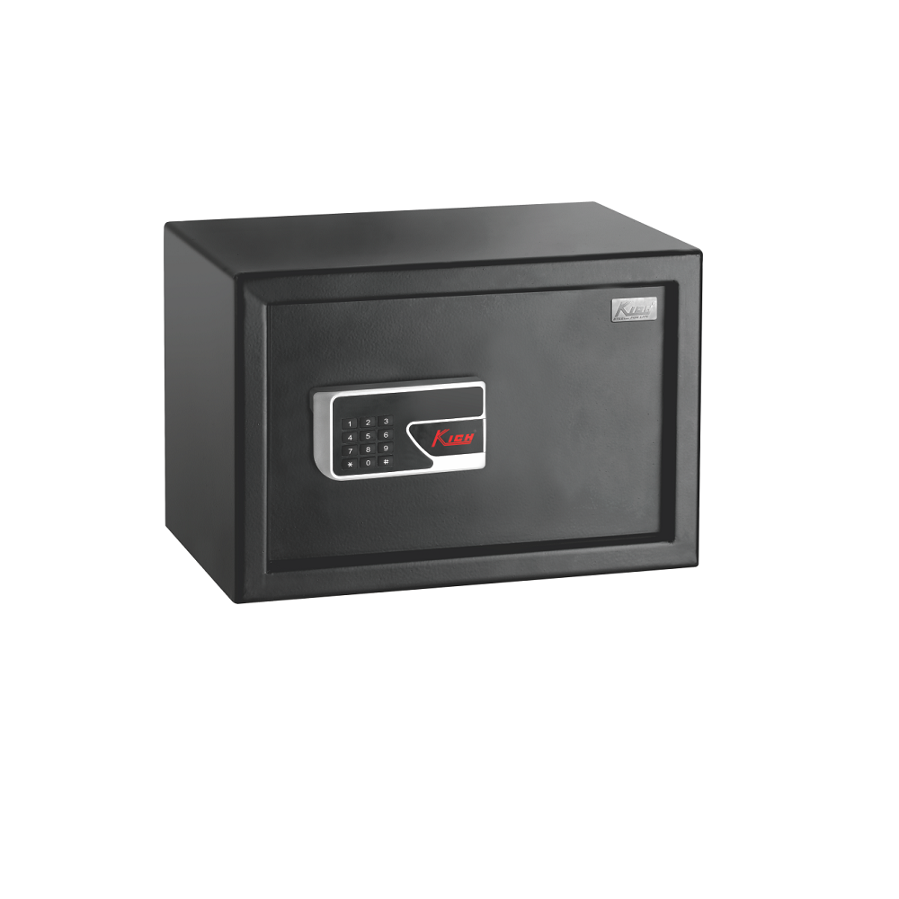 Kich Digital Safe With Keypad (450W X 350H X 350D) mm, Powder Coated Black